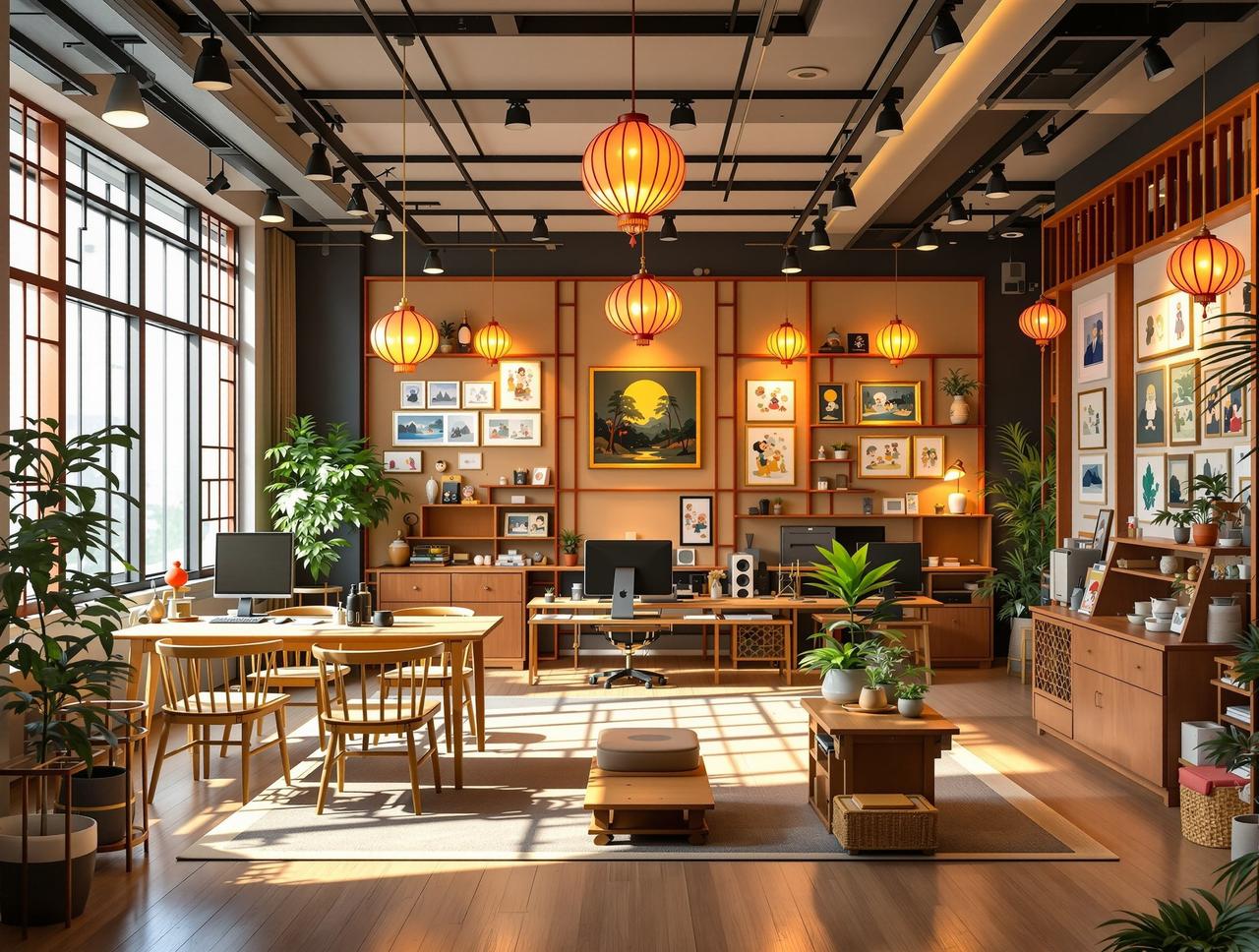 在线看短剧工作室 在线看短剧品牌故事 - 动画工作室温馨场景